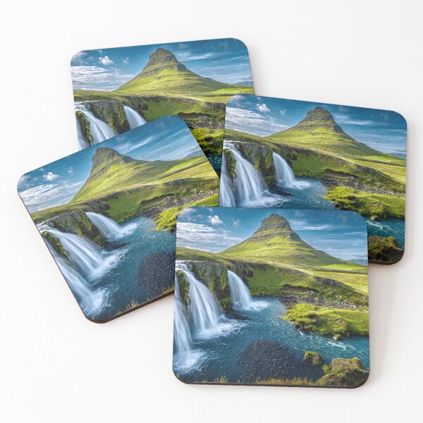 Item preview, Majestic Kirkjufell Mountain and Waterfall in Iceland designed and sold by Artessie.