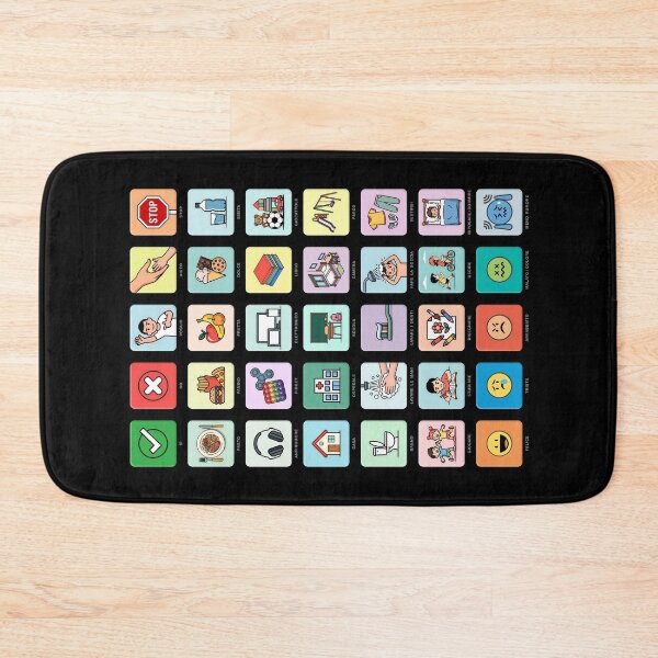 Item preview, Italian Autism AAC Illustrated Pointing Communication Board Pictograms Visual Icons - Chart 04 - Daily Needs Emotions Routines - Non Verbal Speech Apraxia Neurodiversity Awareness Empowerment designed and sold by Autism in Focus.