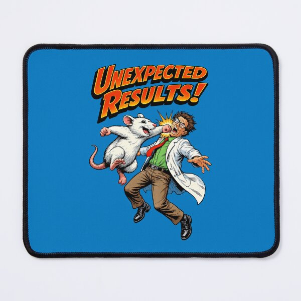 Item preview, Unexpected Results – Retro Comic Style Science Fail Illustration designed and sold by The Devil's Bargain.