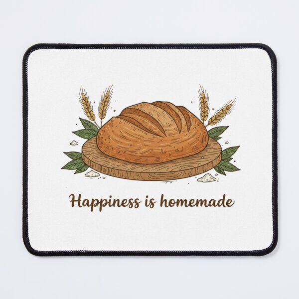 Item preview, Vintage Sourdough Bread Art Happiness is Homemade designed and sold by Dariusz.K.