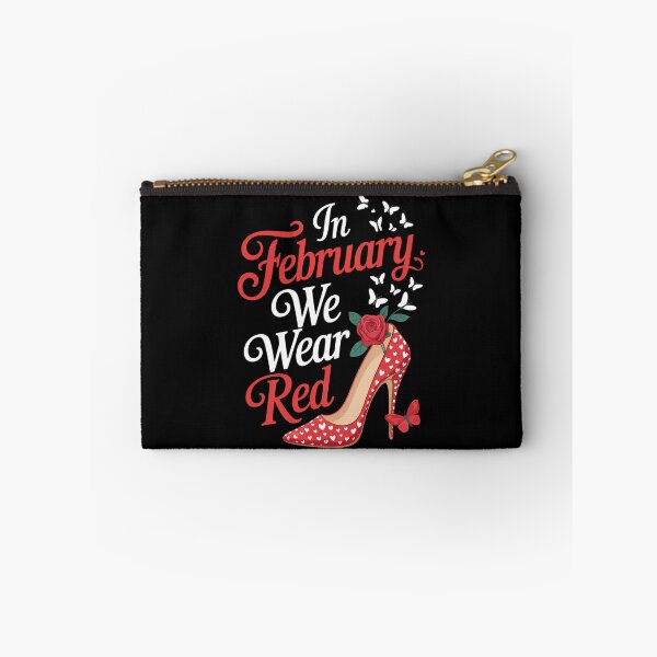 Item preview, In February We Wear Red For Heart Disease Awareness designed and sold by lilensgavadur.