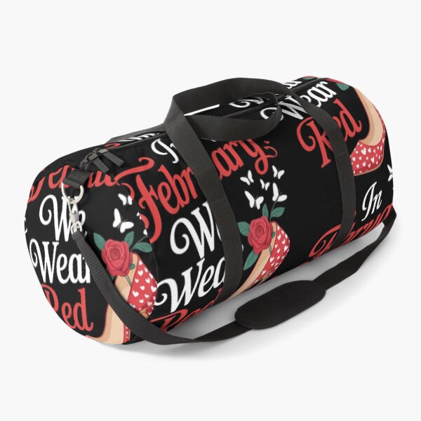 Item preview, In February We Wear Red For Heart Disease Awareness designed and sold by lilensgavadur.