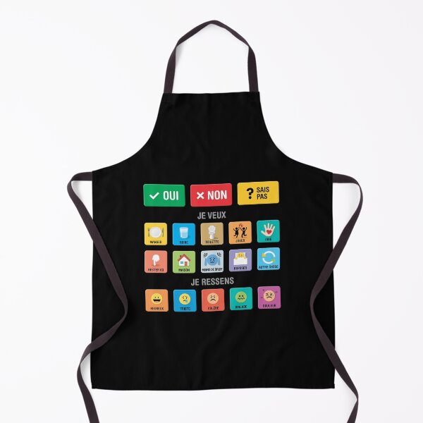Item preview, French Autism AAC Communication Board with Pictograms, Icons and Symbols - Visual Chart 02 - Non Verbal Apraxia Kids - Daily Needs, Emotions, Sensory Support - Neurodiversity Awareness Tool designed and sold by Autism in Focus.