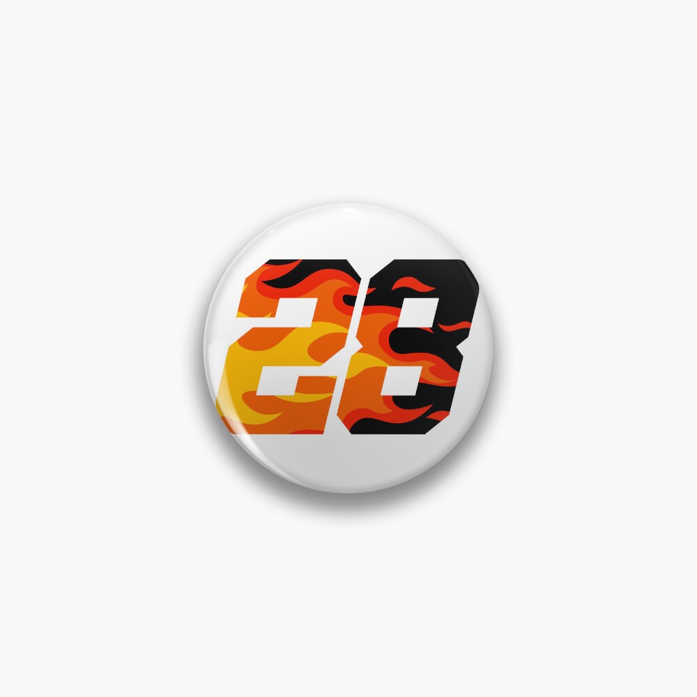 Item preview, Pin designed and sold by RacingNumbers.