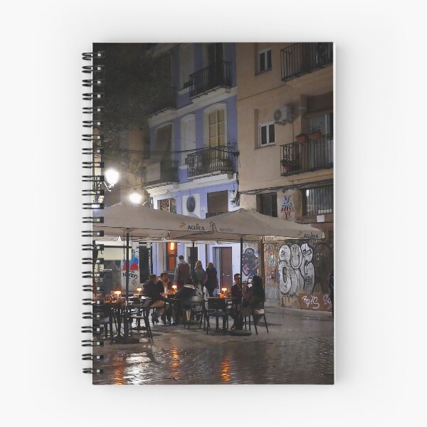 Item preview, Plaza del Arbol at night, Valencia designed and sold by paulboizot.