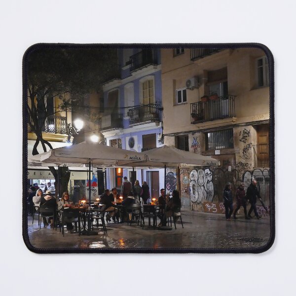 Item preview, Plaza del Arbol at night, Valencia designed and sold by paulboizot.