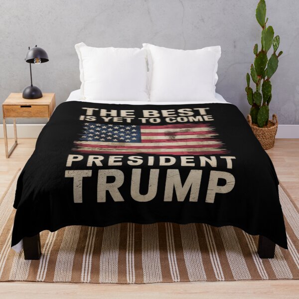 Item preview, Womens Pro Trump The Best is Yet to Come American Flag designed and sold by CombatTask.