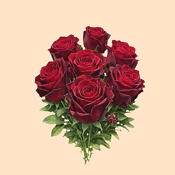 Artwork thumbnail, Red Roses by NatureFloralArts