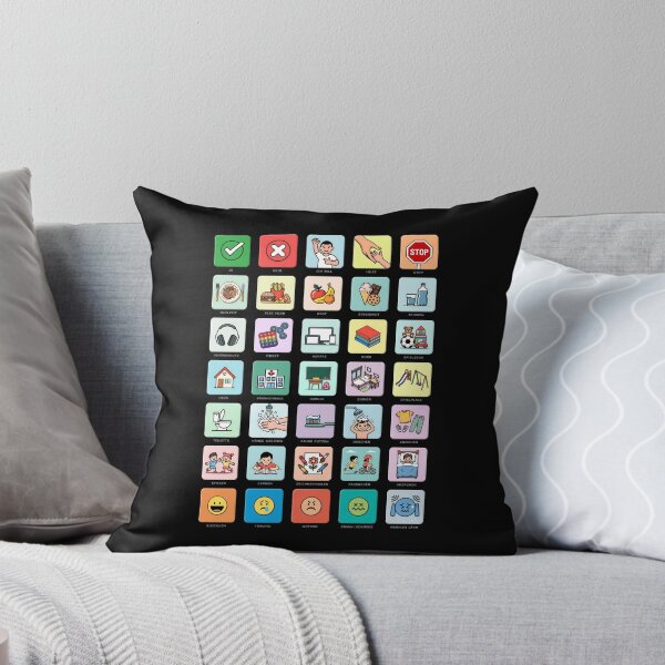 Item preview, German Autism AAC Illustrated Pointing Communication Board Pictograms Visual Icons - Chart 04 - Daily Needs Emotions Routines - Non Verbal Speech Apraxia Neurodiversity Awareness Empowerment designed and sold by Autism in Focus.