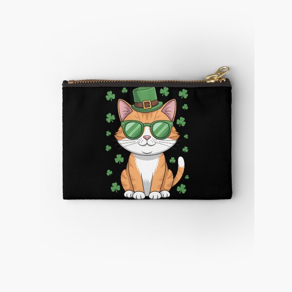 Item preview, Irish Cat St. Patrick_s Day Shamrock Fun designed and sold by lilensgavadur.