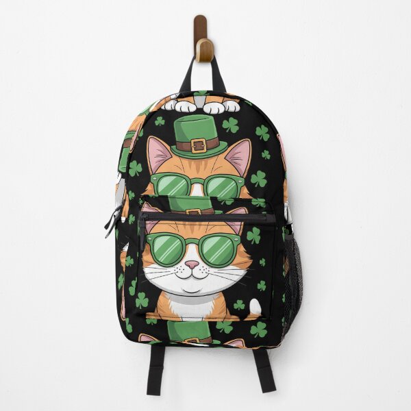 Item preview, Irish Cat St. Patrick_s Day Shamrock Fun designed and sold by lilensgavadur.
