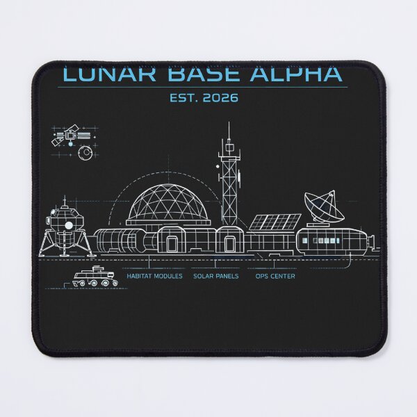Item preview, NASA Artemis Mission 2026 T-Shirt - Lunar Base Alpha Moon Exploration - Futuristic Space designed and sold by Zion by Carvalho.