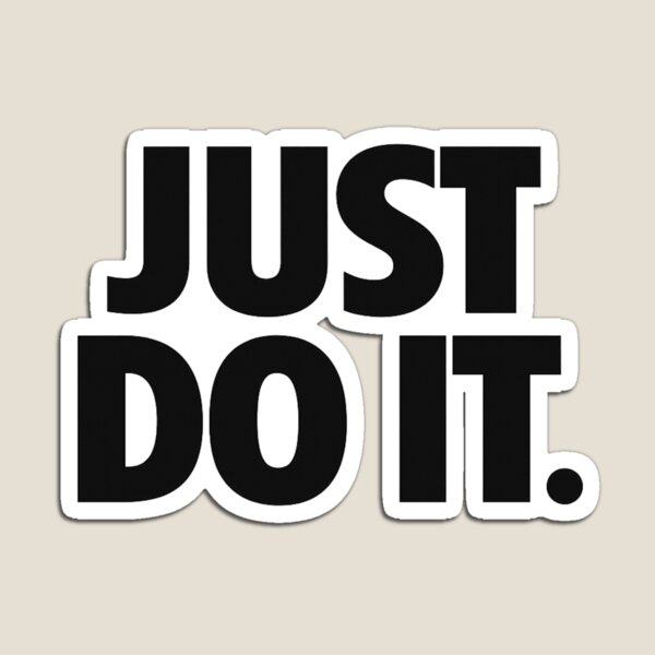 Item preview, Just Do It Bold Minimal Motivational Typography Design designed and sold by rajasekhark.