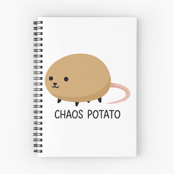 Item preview, Chaos Potato - Funny Fat Rat Round Body designed and sold by Petzzz.