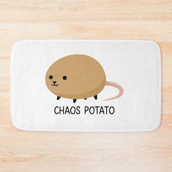 Item preview, Chaos Potato - Funny Fat Rat Round Body designed and sold by Petzzz.