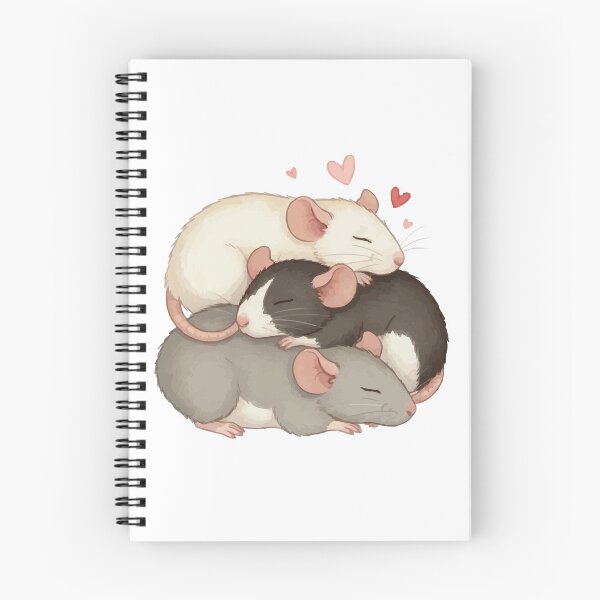 Item preview, Rat Cuddle Puddle - Sleeping Pile of Dumbo Rats designed and sold by Petzzz.