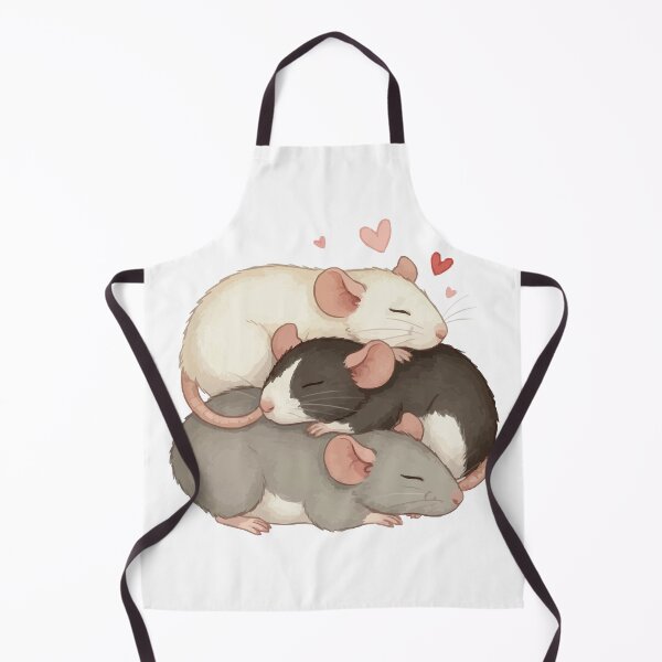 Item preview, Rat Cuddle Puddle - Sleeping Pile of Dumbo Rats designed and sold by Petzzz.