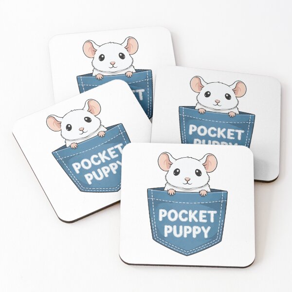 Item preview, Pocket Puppy - Cute Rat Peeking From Pocket designed and sold by Petzzz.