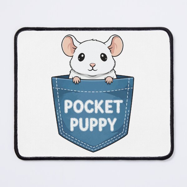 Item preview, Pocket Puppy - Cute Rat Peeking From Pocket designed and sold by Petzzz.