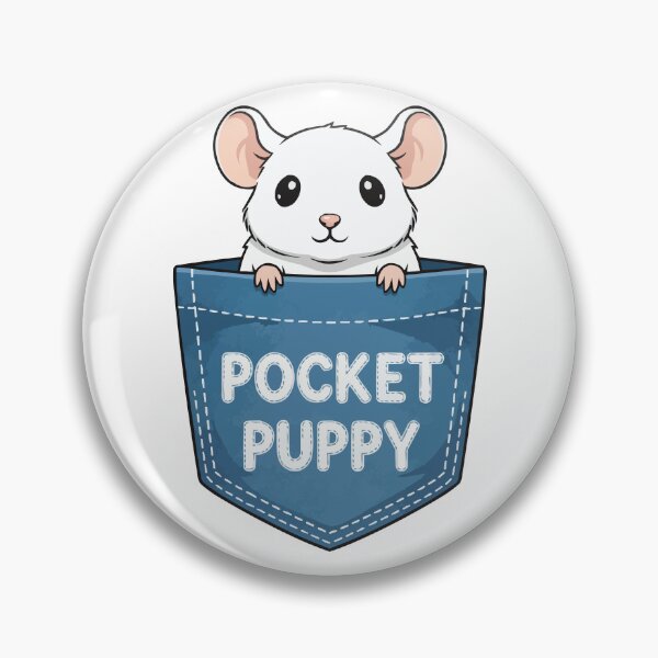Item preview, Pocket Puppy - Cute Rat Peeking From Pocket designed and sold by Petzzz.