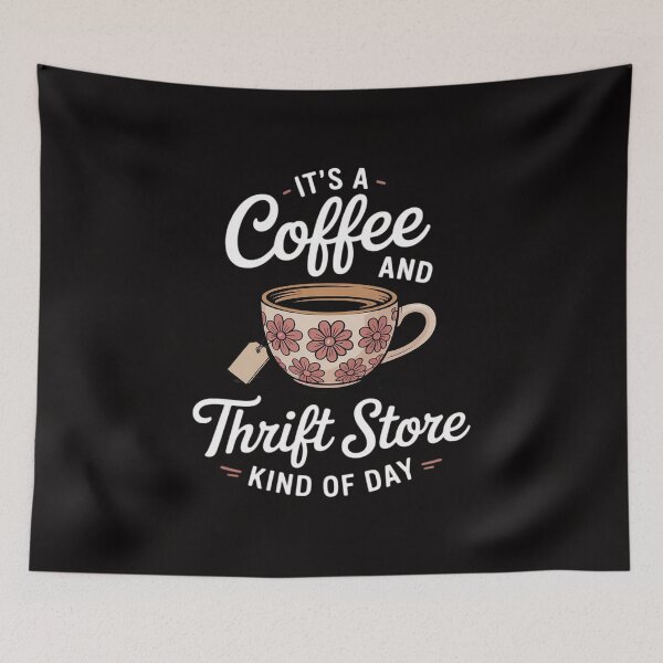Item preview, Thrift Store and Coffee Gift for Women designed and sold by BotboutiquePre.