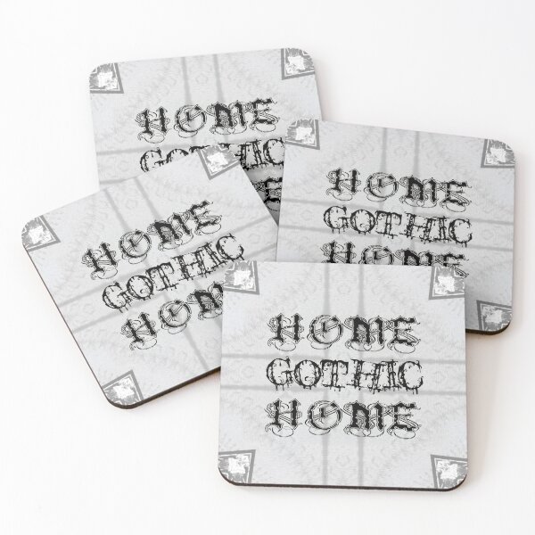 Item preview, Home Gothic Home – Symmetrical Gothic Quote Art designed and sold by cr6zym1nd.