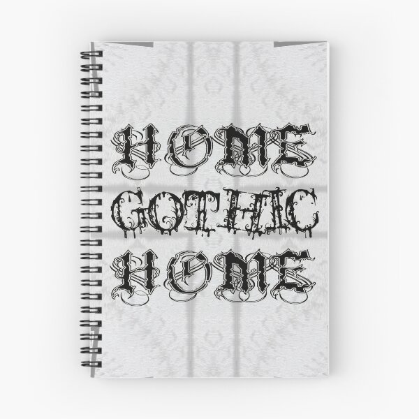 Item preview, Home Gothic Home – Symmetrical Gothic Quote Art designed and sold by cr6zym1nd.