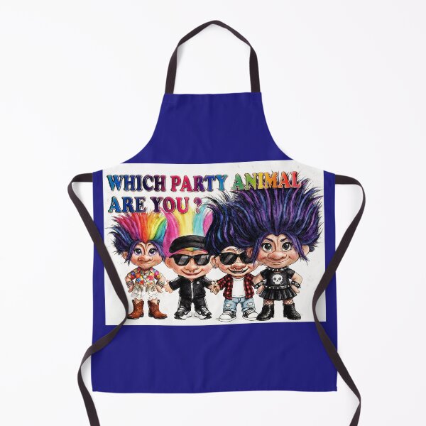 Item preview, Retro Troll Squad - Which Party Animal Are You? designed and sold by Hen-C-Art.