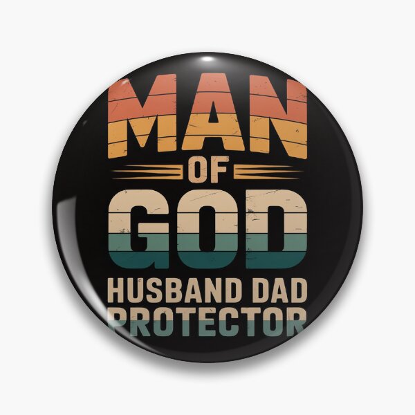 Item preview, Man of God Husband Dad Protector Christian Dad Father's Day designed and sold by silladive.