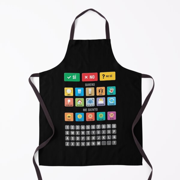 Item preview, Spanish Autism AAC Communication Speller Keyboard with Alphabet and Numbers - Letterboard Chart 03 - Non Verbal Kids Speech Apraxia Support - Daily Needs, Emotions, Neurodiversity Awareness designed and sold by Autism in Focus.