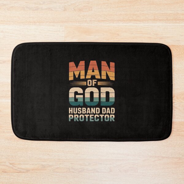 Item preview, Man of God Husband Dad Protector Christian Dad Father's Day designed and sold by silladive.