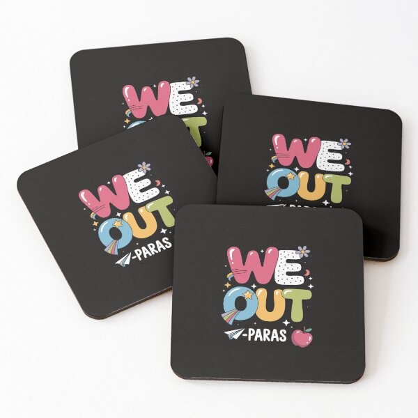 Item preview, We Out Paras Paraprofessional Happy Last Day Of School designed and sold by silladive.