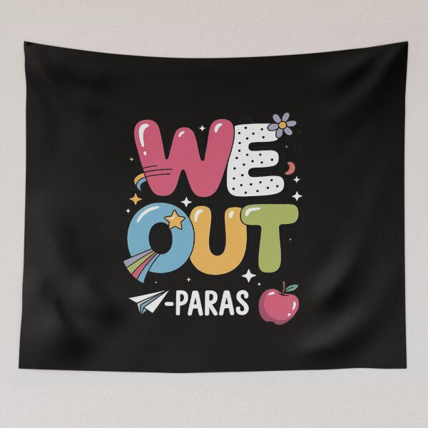 Item preview, We Out Paras Paraprofessional Happy Last Day Of School designed and sold by silladive.