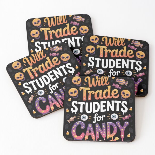 Item preview, Will Trade Students For Candy Funny Teacher Halloween 1  designed and sold by KotexTemu.