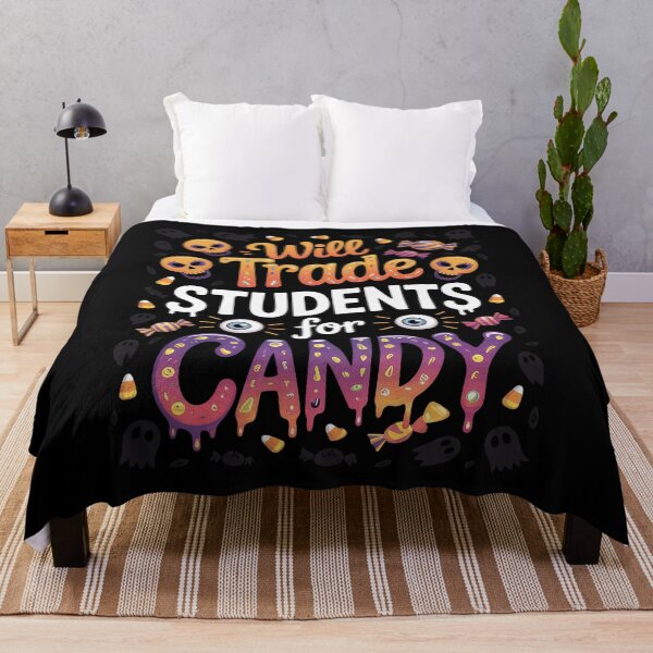 Item preview, Will Trade Students For Candy Funny Teacher Halloween 1 designed and sold by KotexTemu.