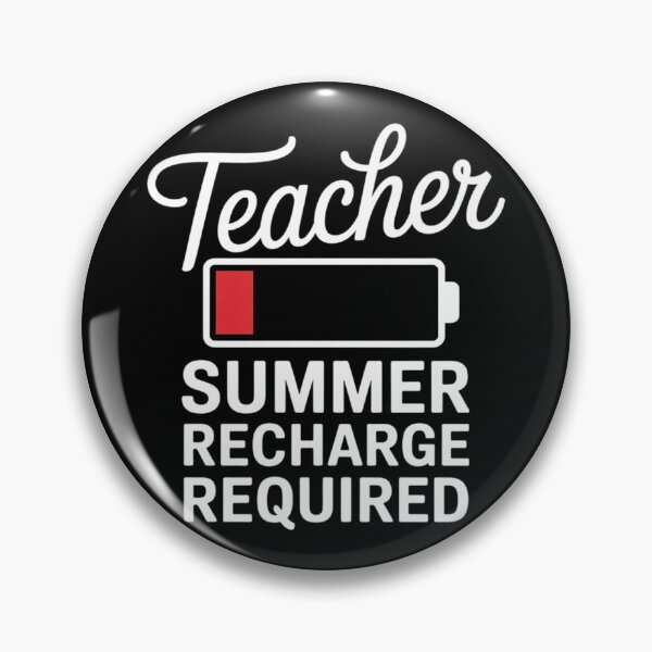 Item preview, Teacher Summer Recharge Required Last day School Women Funny designed and sold by InspiredFoul.