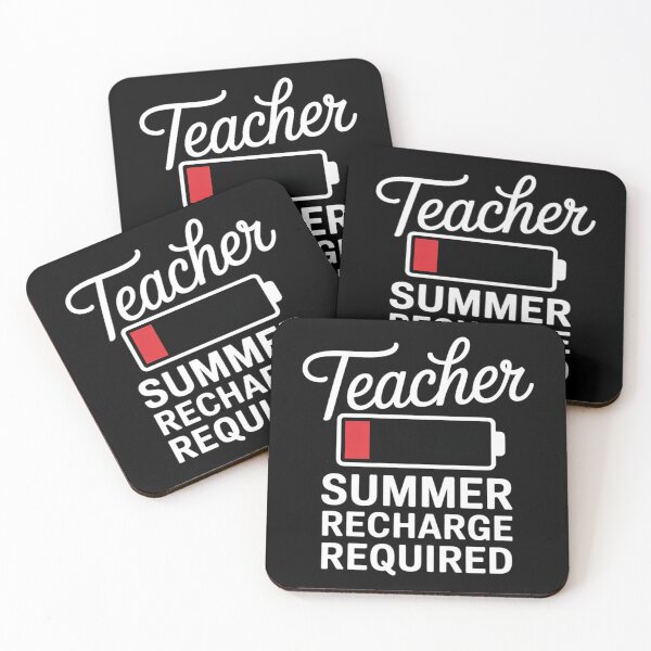 Item preview, Teacher Summer Recharge Required Last day School Women Funny designed and sold by InspiredFoul.