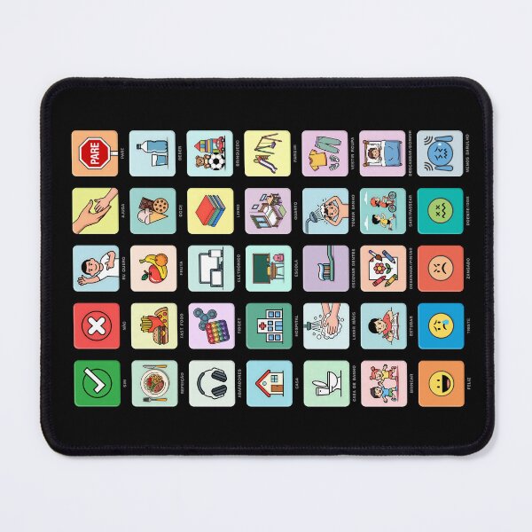 Item preview, Portuguese Portugal Autism AAC Illustrated Pointing Communication Board Pictograms Icons - Chart 04 - Daily Needs, Emotions, Routines - Non Verbal, Speech Apraxia, Neurodiversity Empowerment designed and sold by Autism in Focus.
