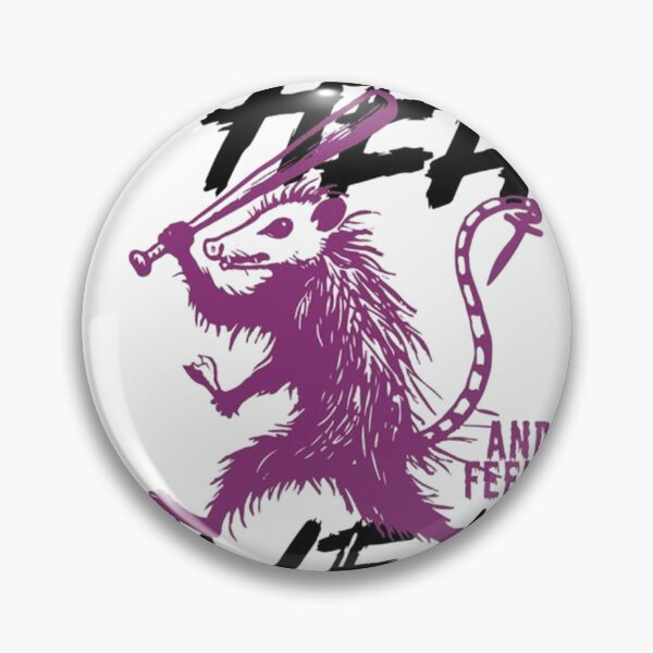 Item preview, Raising Hell and Feelin' Swell Opossum Vintage Retro Graphic designed and sold by JossDesign15.