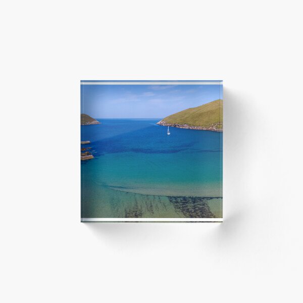 Item preview, Sunlit Bay in County Mayo, Ireland | Wild Atlantic Way Coastal Photography designed and sold by Martindoran.