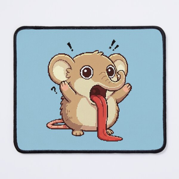 Item preview, Surprised cute baby elephant shrew designed and sold by Virtual-Studio-Geebaki.