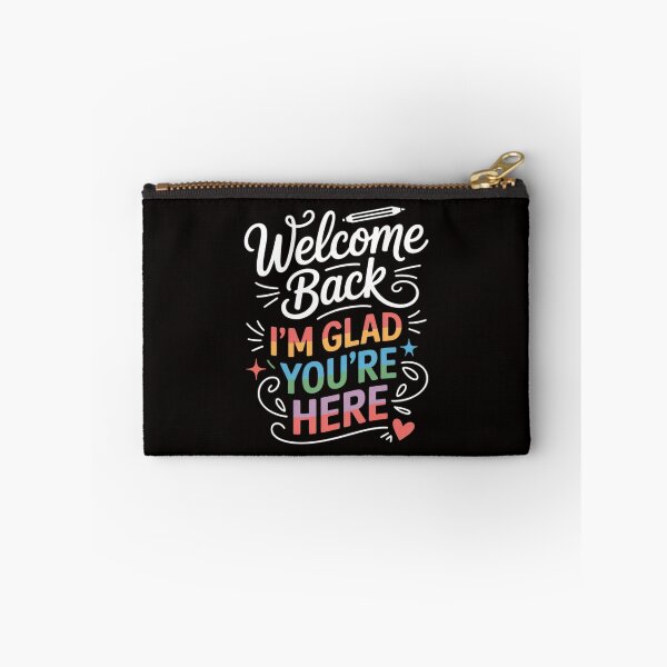 Item preview, Welcome Back I'm Glad You're Here Back To School Teacher designed and sold by silladive.