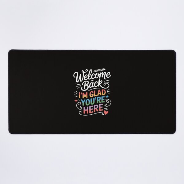 Item preview, Welcome Back I'm Glad You're Here Back To School Teacher designed and sold by silladive.