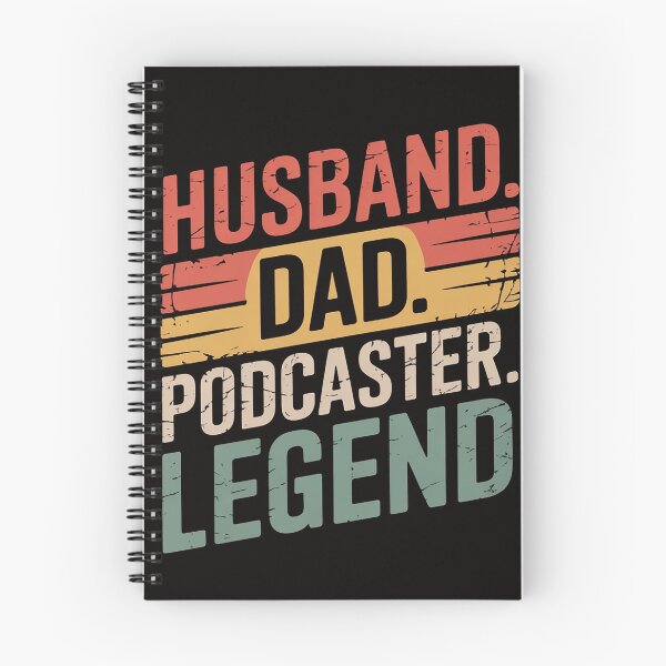 Item preview, Husband Dad Podcaster Legend For Podcast Lover Father's Day designed and sold by silladive.