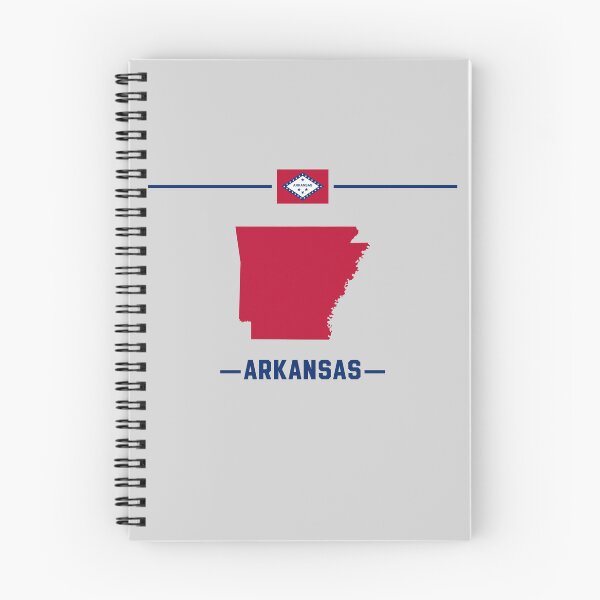 Item preview, Arkansas Pride - Classic State Map & Flag Minimalist Design designed and sold by mashmosh.
