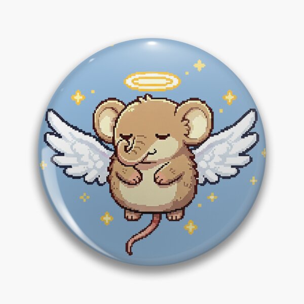 Item preview, Cute baby elephant shrew that became an angel in the pixel world! designed and sold by Virtual-Studio-Geebaki.