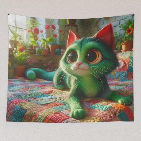Item preview, cute cat designed and sold by Nov-ella.