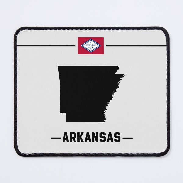 Item preview, Arkansas Pride - Vintage State Outline and Flag Graphic designed and sold by mashmosh.