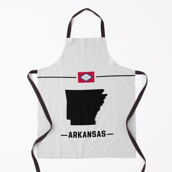 Item preview, Arkansas Pride - Vintage State Outline and Flag Graphic designed and sold by mashmosh.