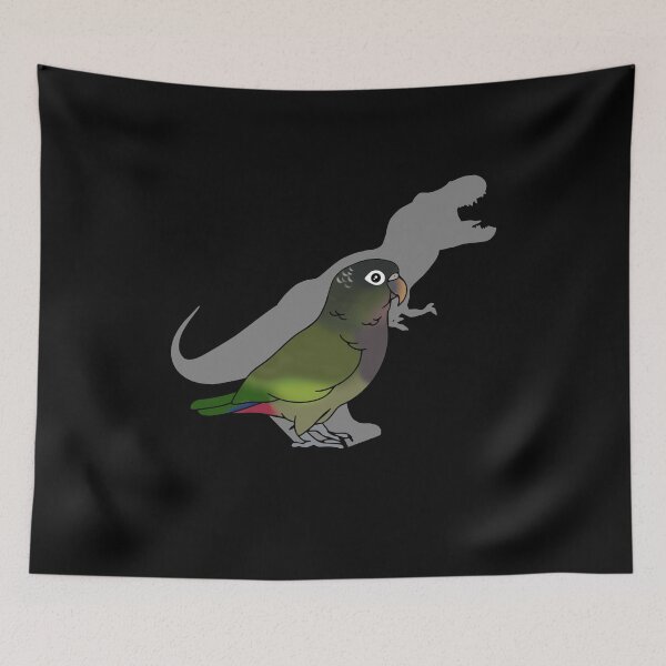Item preview, Scaly headed Pionus T-rex shadow designed and sold by FandomizedRose.